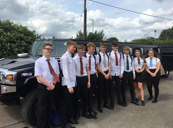 Telford School Prom Limo