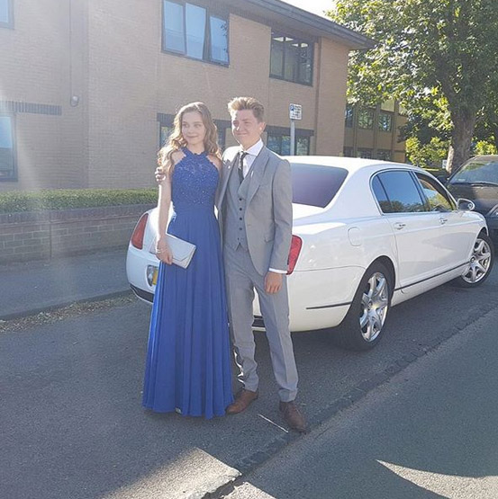 Telford Anniversary Limo hire
