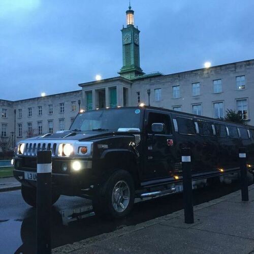 Telford Black Hummer Limo hire