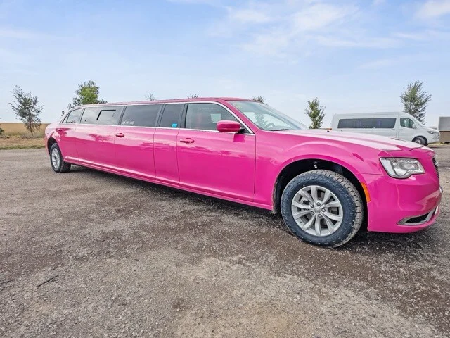 Telford Pink Limousine for hire